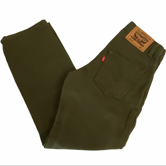 Levi's Other - Levi’s 511 Jeans Boys 7 Reg Slim Corduroy Pattern